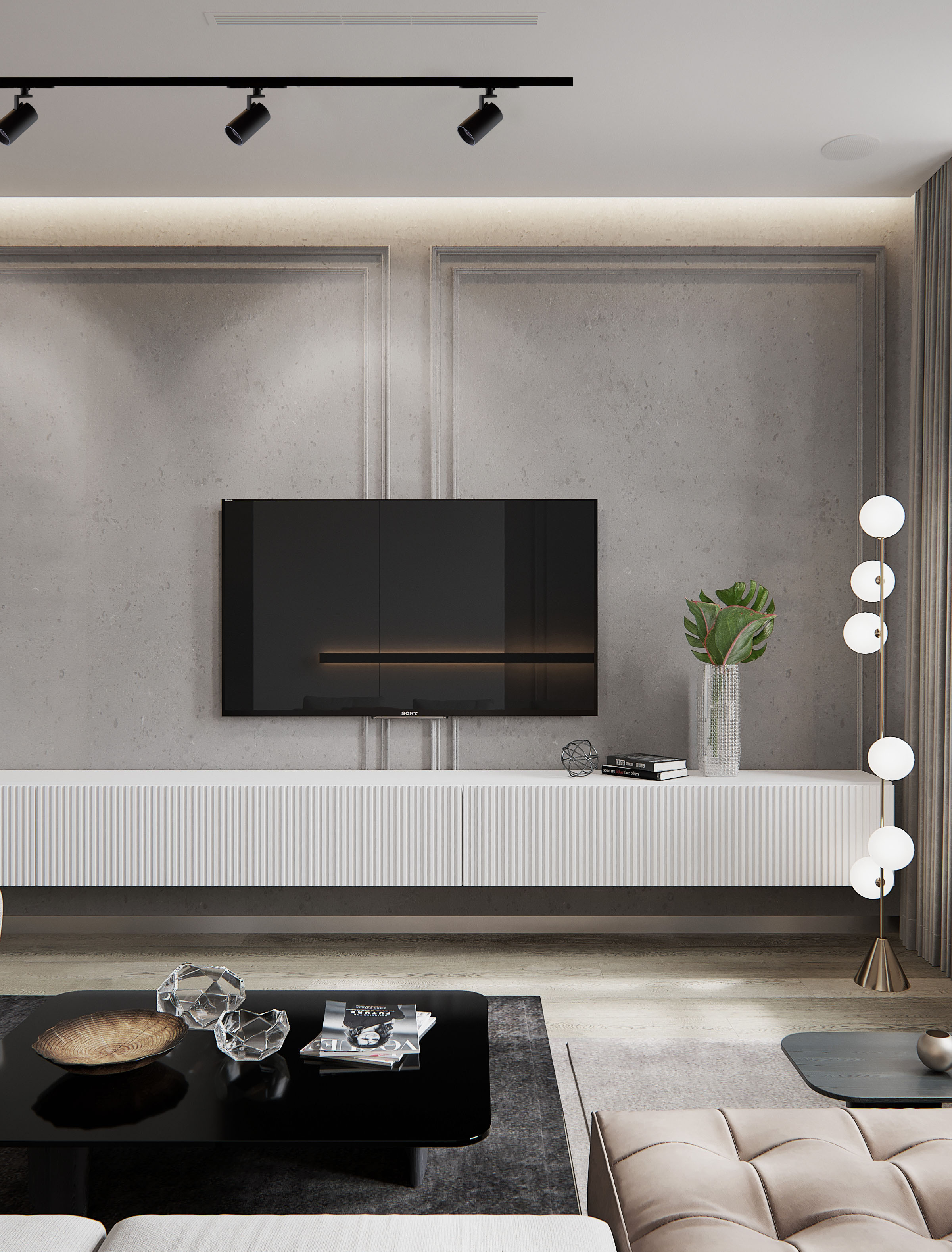 Трековий світильник Skarlat H6204A-COB 7W BK 4000K alt 5